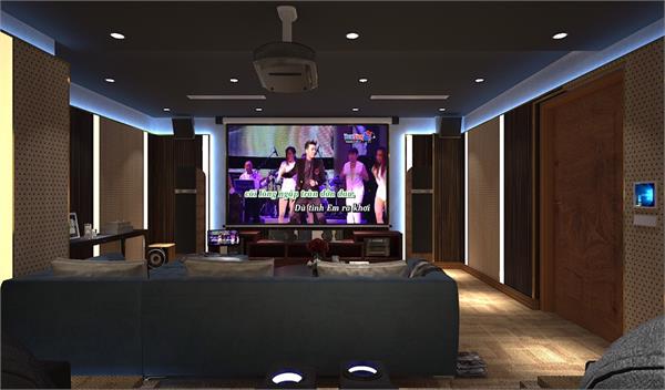 Phòng Media giải trí Anh Bình Vinhome Riverside