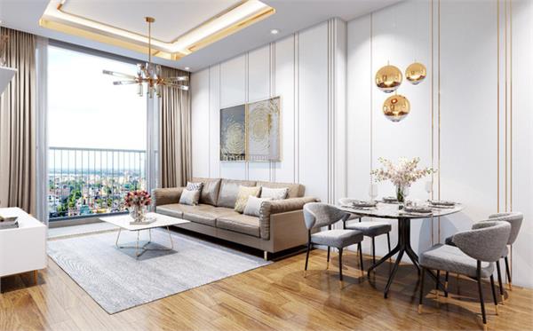 Thiết kế và thi công nội thất chung cư Eco Green Sài Gòn