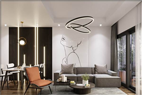 Thiết kế căn hộ 74m2 tại An Bình City